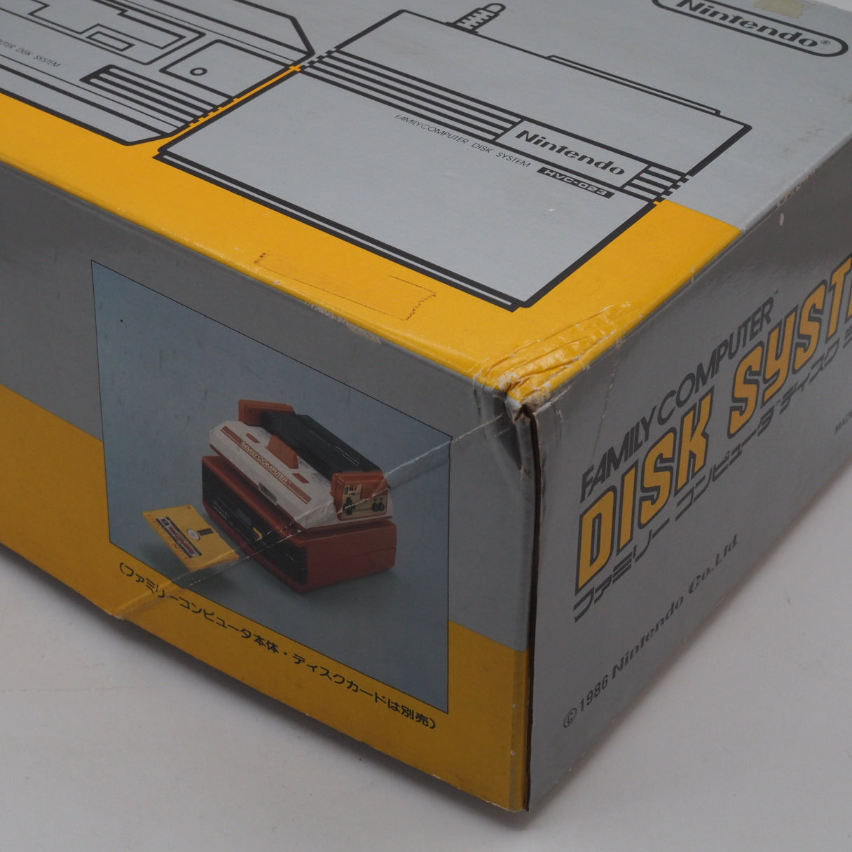 Used Nintendo Famicom + Disk System Console system SET Boxed [New Rubber Belt Replaced] - Tested & Working