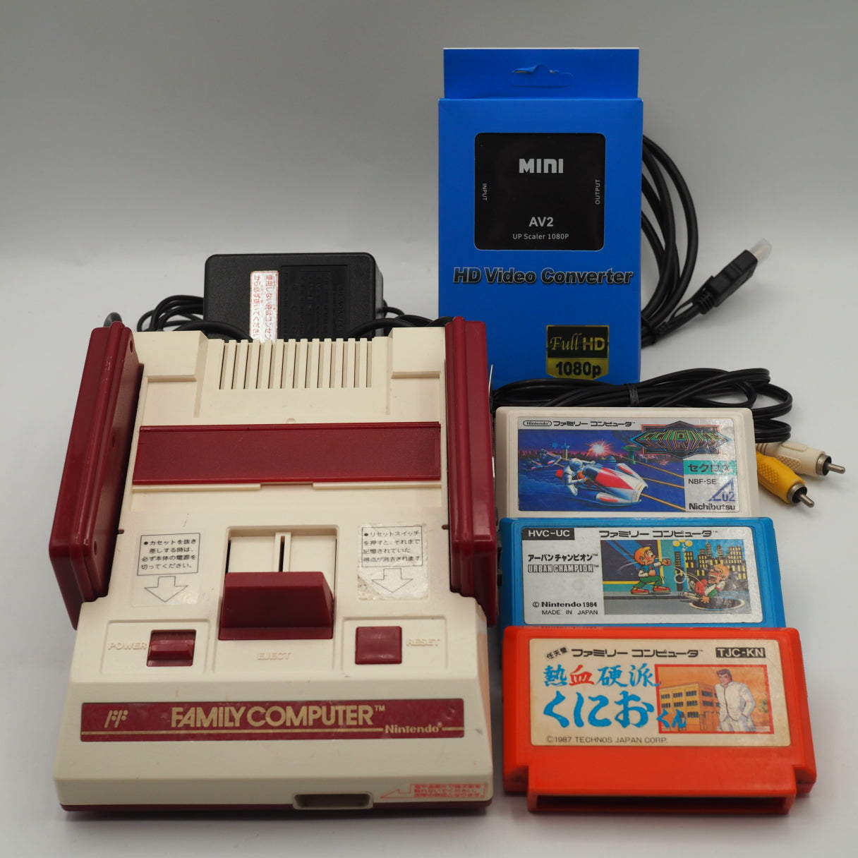 Nintendo AV Famicom Console HVC-001 w/ Games – Choose Your Titles Tested — Nintendo | Enjoy Game Japan