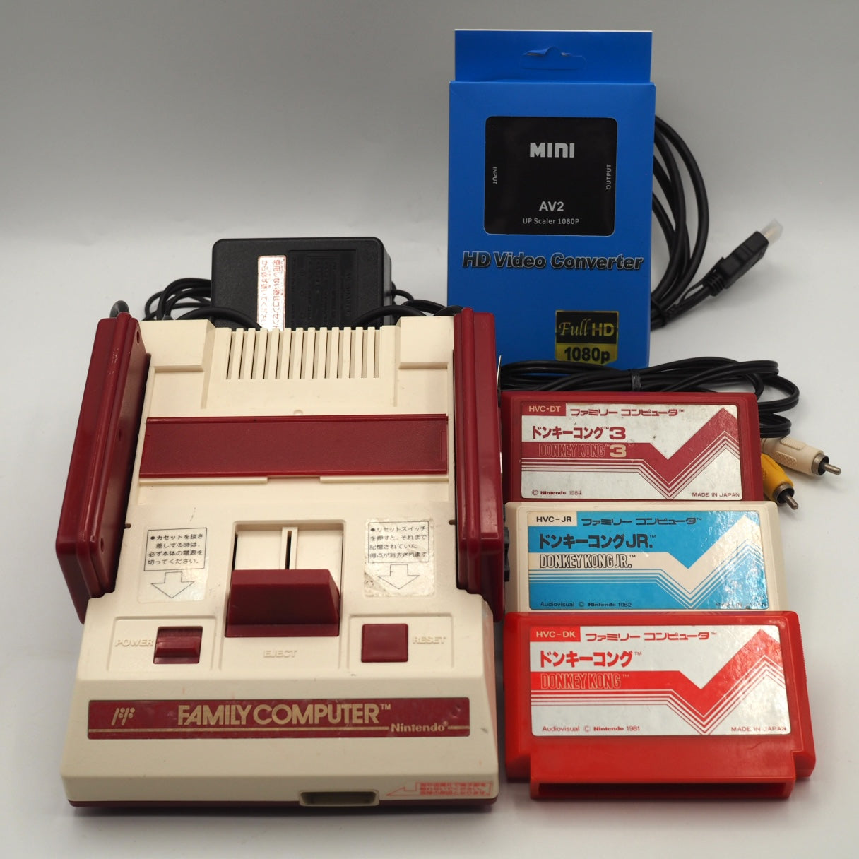 Nintendo AV Famicom Console HVC-001 w/ Games – Choose Your Titles Tested — Nintendo | Enjoy Game Japan