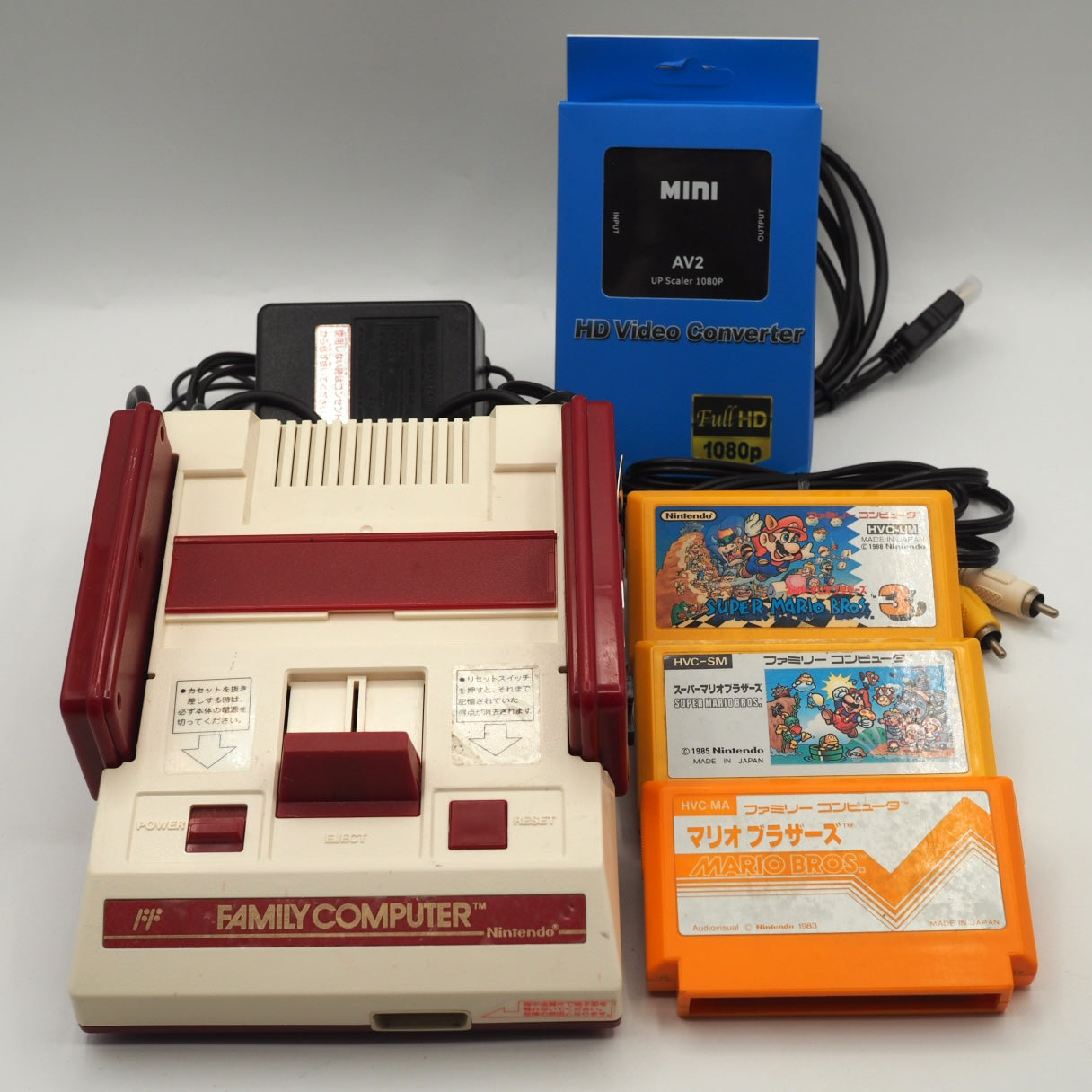 Nintendo AV Famicom Console HVC-001 w/ Games – Choose Your Titles Tested — Nintendo | Enjoy Game Japan