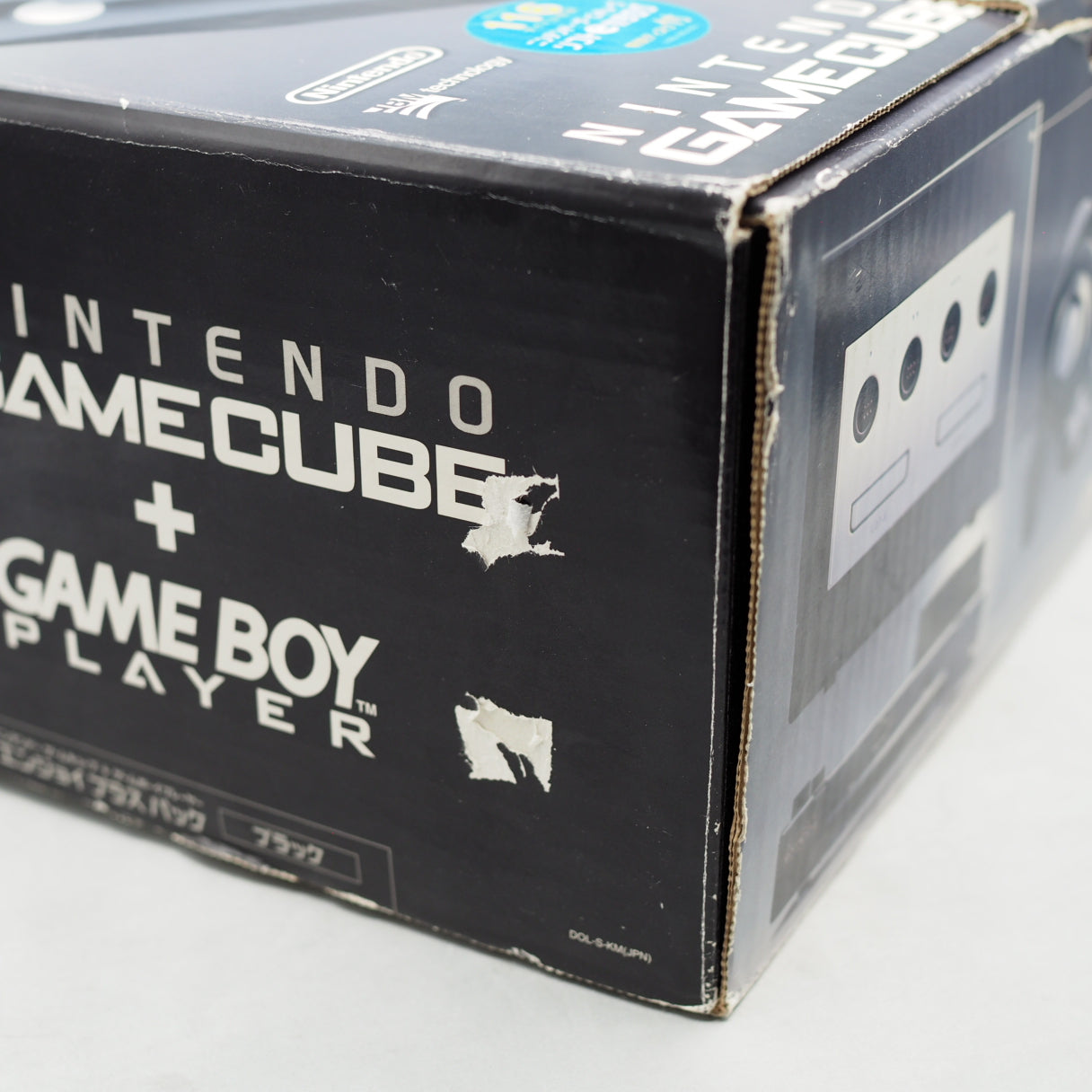 Nintendo GameCube Console System Black + Game Boy Player Enjoy Plus Pack Boxed - Tested & Working