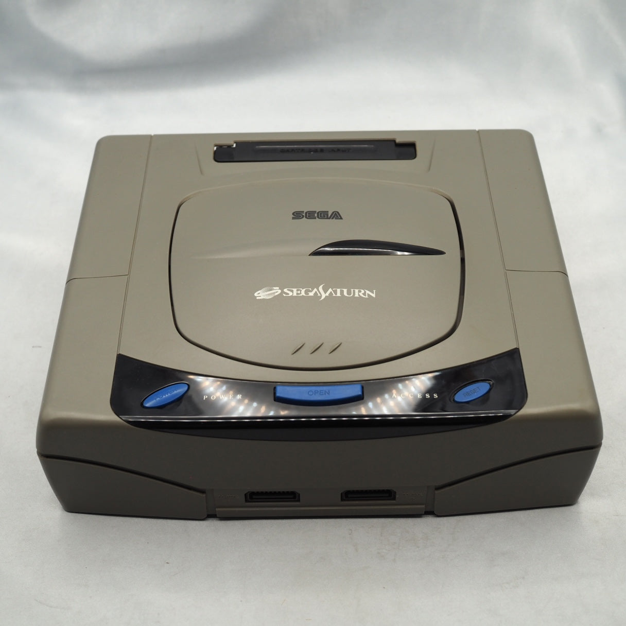 SEGA SATURN Console system Gray HST-3210 Boxed - Tested & Working
