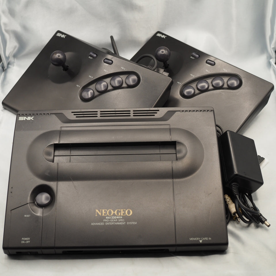 NEO GEO AES Console System NEO-0 UNIBIOS 2 Controllers