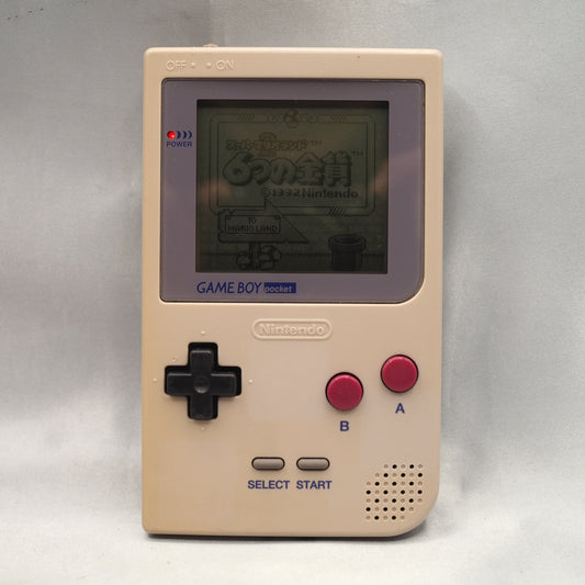 Nintendo GAMEBOY Pocket Hand Console MGB-001 Gray - Tested & Working
