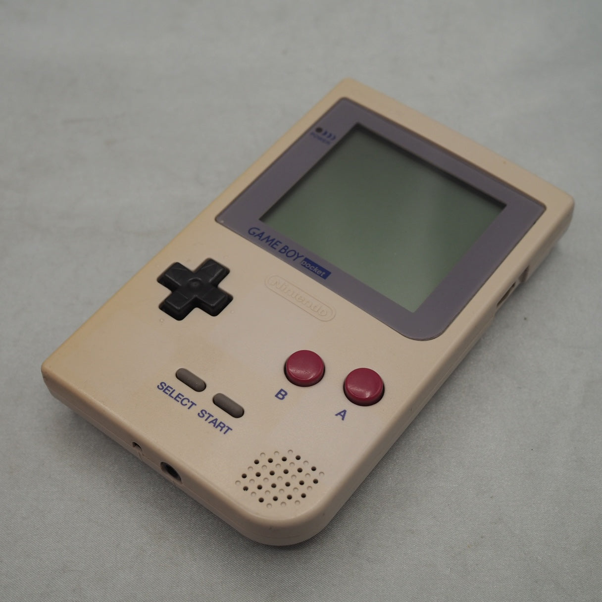 Nintendo GAMEBOY Pocket Hand Console MGB-001 Gray - Tested & Working