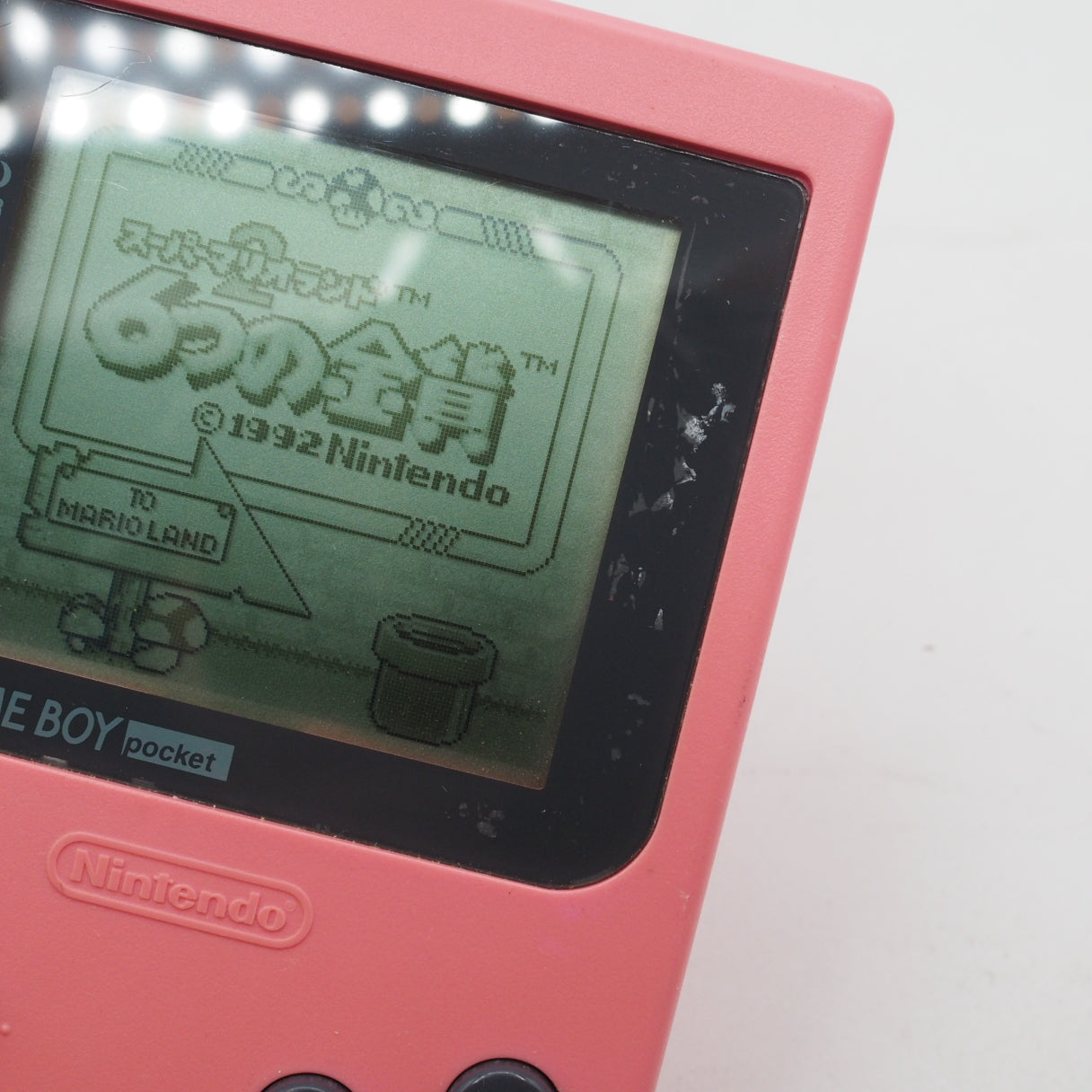 Used Nintendo GAMEBOY Pocket Pink Console MGB-001 Boxed - Tested & Working — Nintendo | Enjoy Game Japan