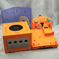 Nintendo GameCube Console System Orange + Game Boy Player SET NTSC-J NTSC-U/C