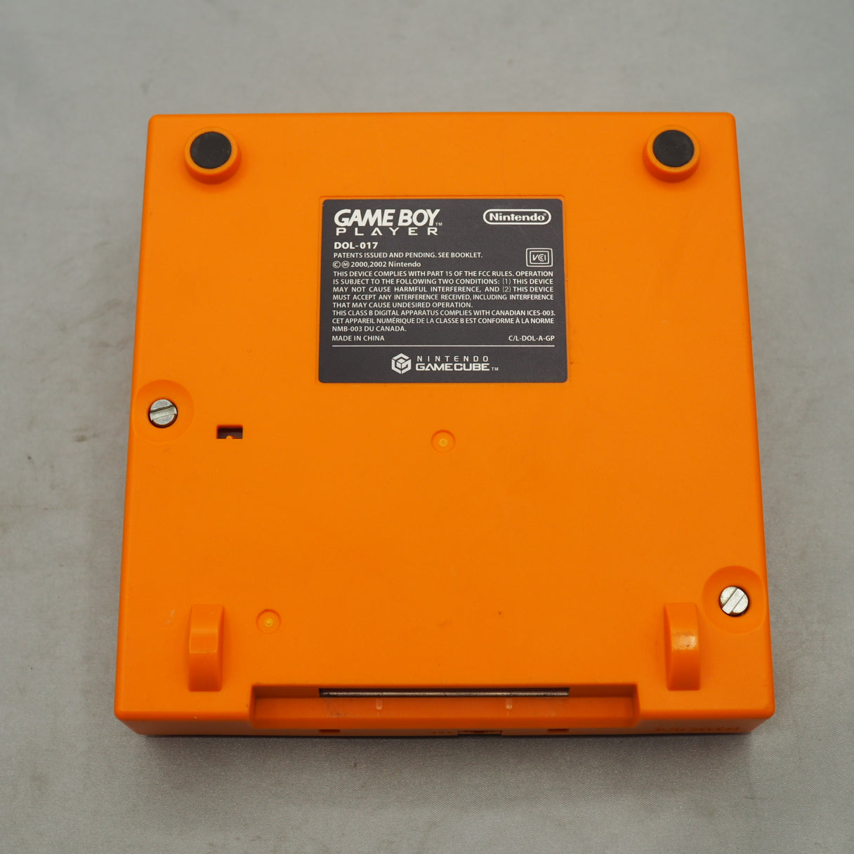 Nintendo GameCube Console System Orange + Game Boy Player SET NTSC-J NTSC-U/C