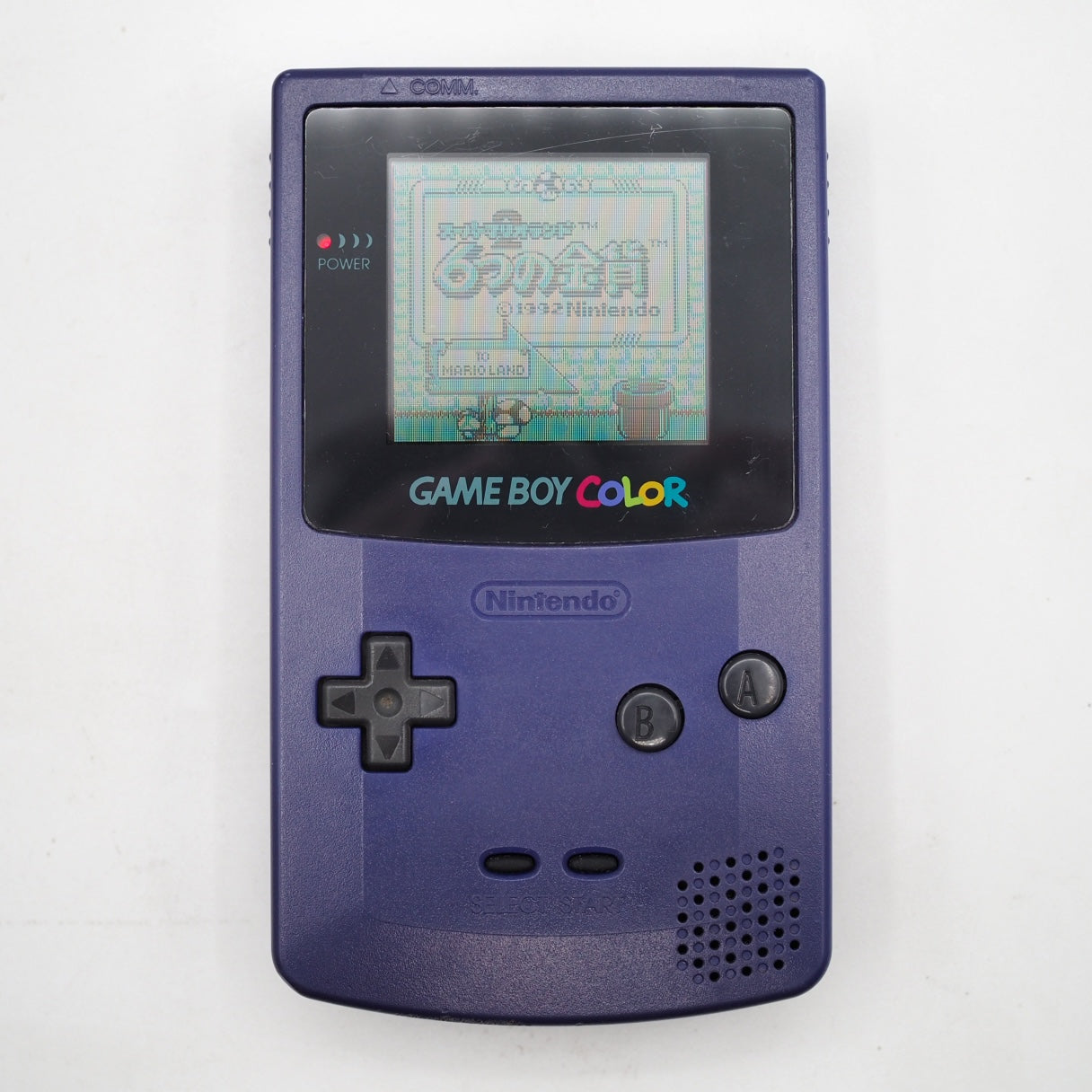 Used Nintendo GAME BOY COLOR Purple CGB-001 Handheld System Boxed - Tested & Working