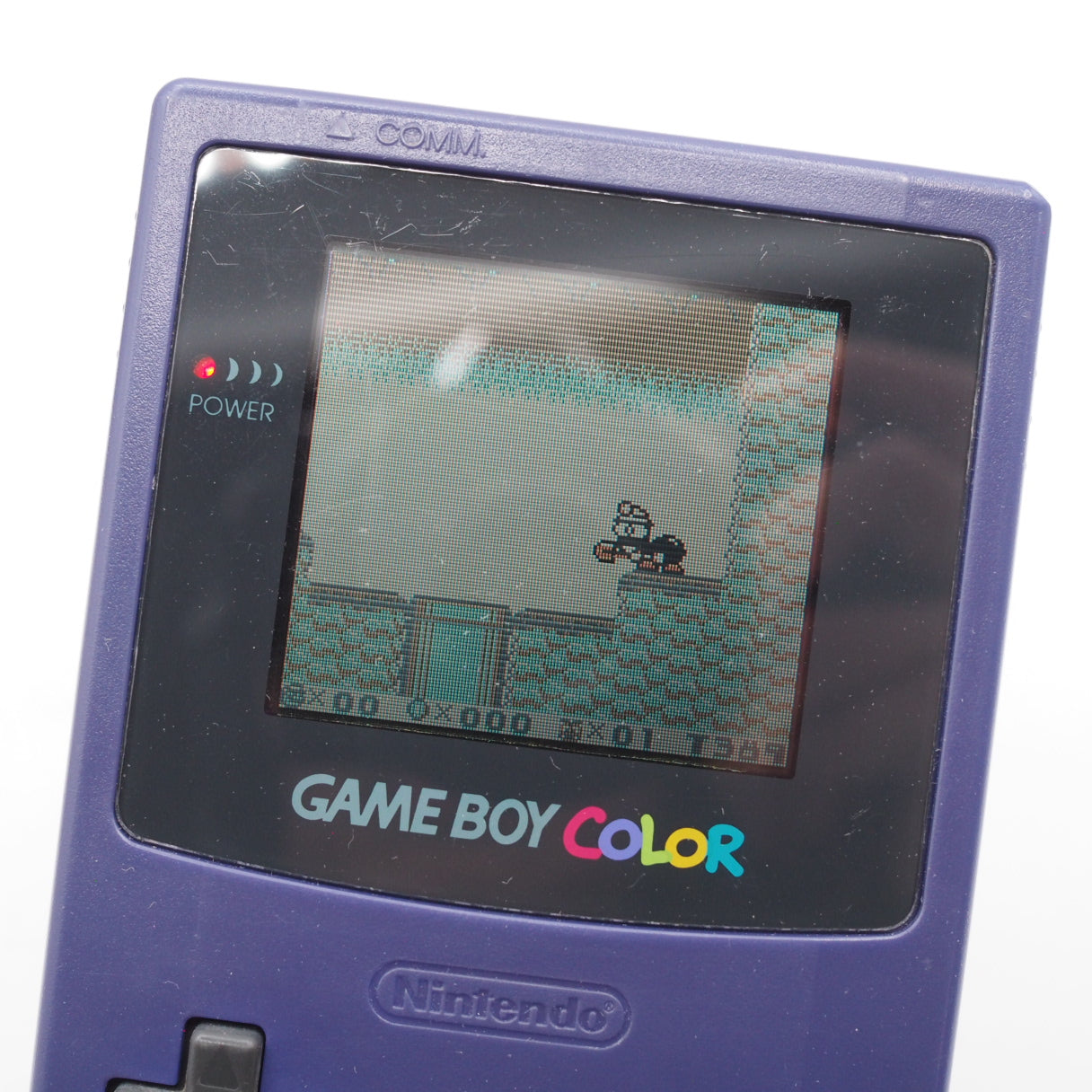 Used Nintendo GAME BOY COLOR Purple CGB-001 Handheld System Boxed - Tested & Working