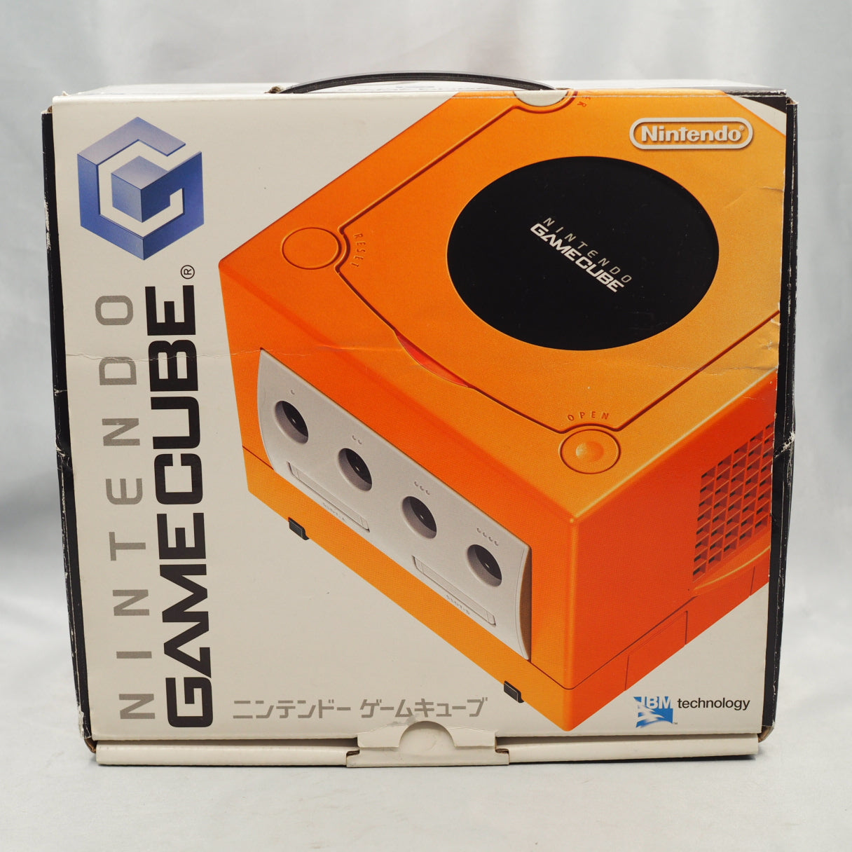 Used [Boxed & Refurbished] Nintendo GameCube Orange  DOL-001 [NTSC-J] [NTSC-U/C] [Modified] - Tested & Working