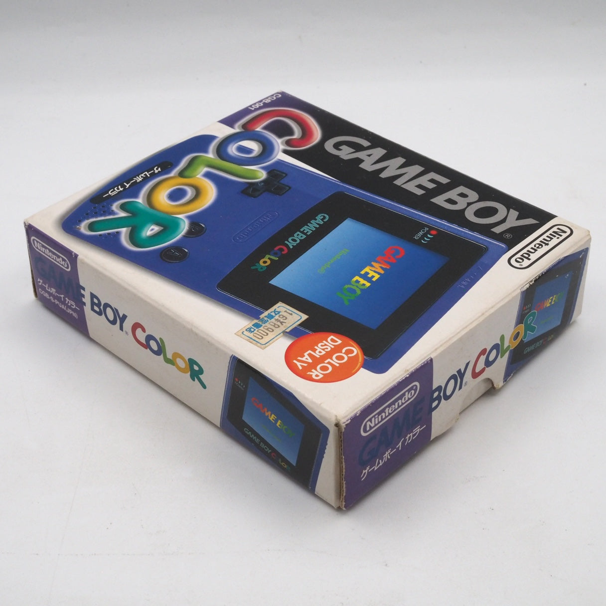 Used Nintendo GAME BOY COLOR Purple CGB-001 Handheld System Boxed - Tested & Working