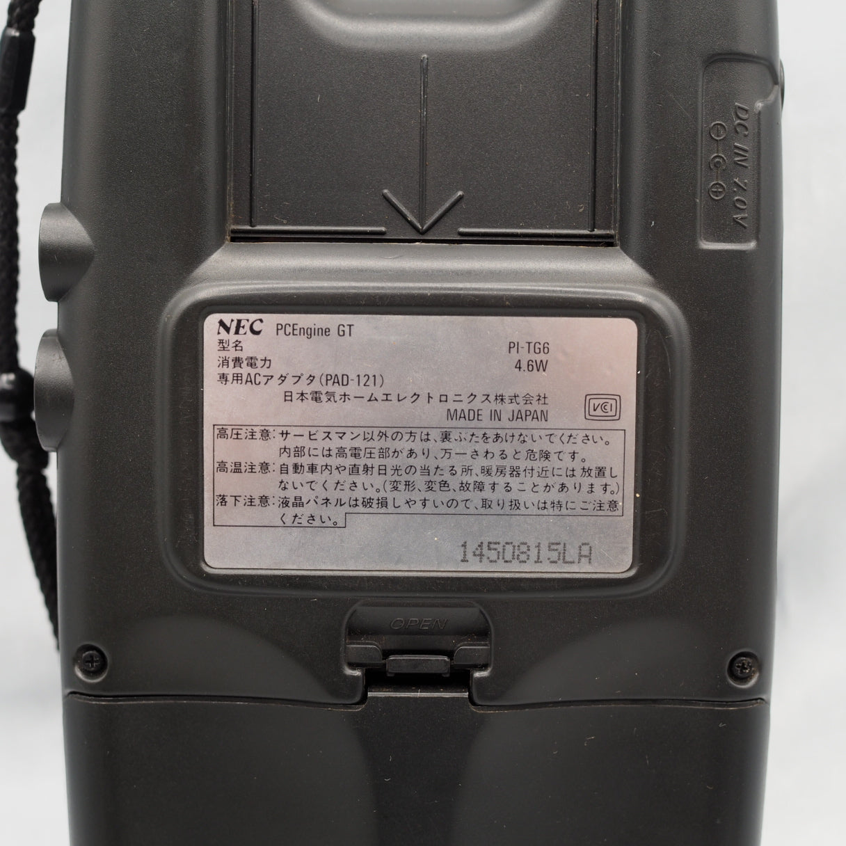 Used PC Engine GT Console Only PI-TG6 - Tested & Working