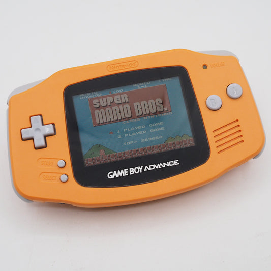 Used Nintendo Game Boy Advance Handheld Console Orange AGB-001 - Tested & Working