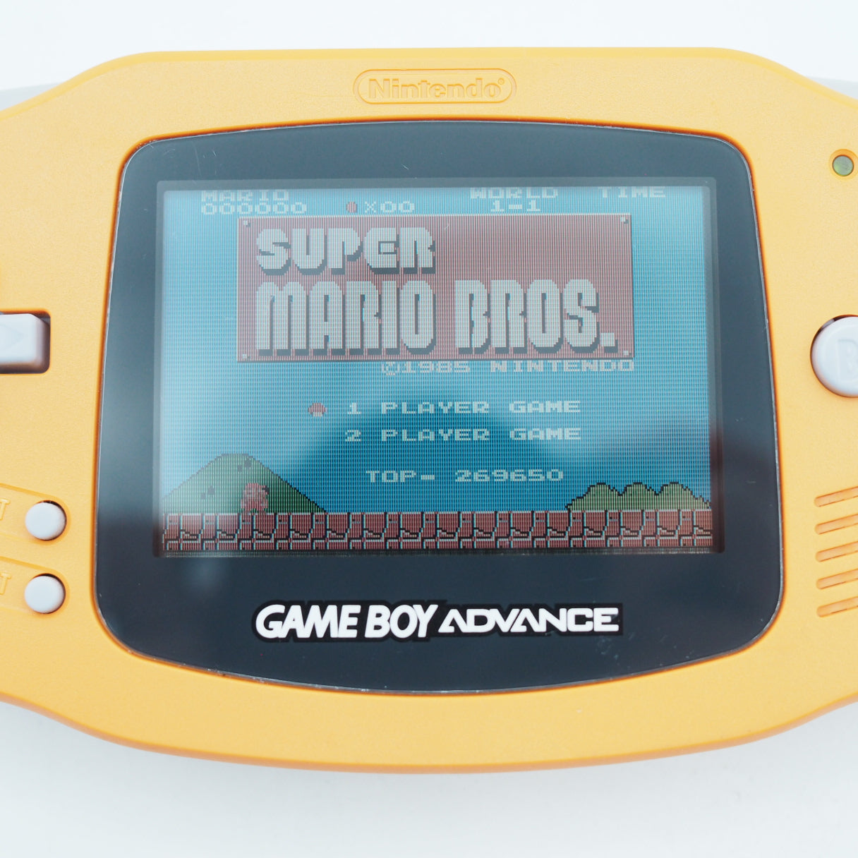 Used Nintendo Game Boy Advance Handheld Console Orange AGB-001 - Tested & Working