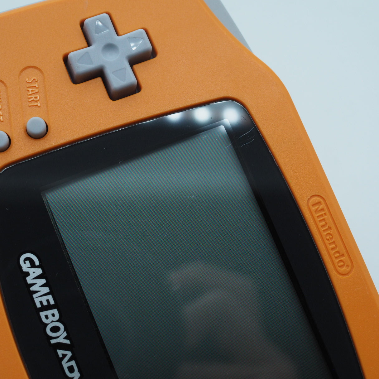 Used Nintendo Game Boy Advance Handheld Console Orange AGB-001 - Tested & Working