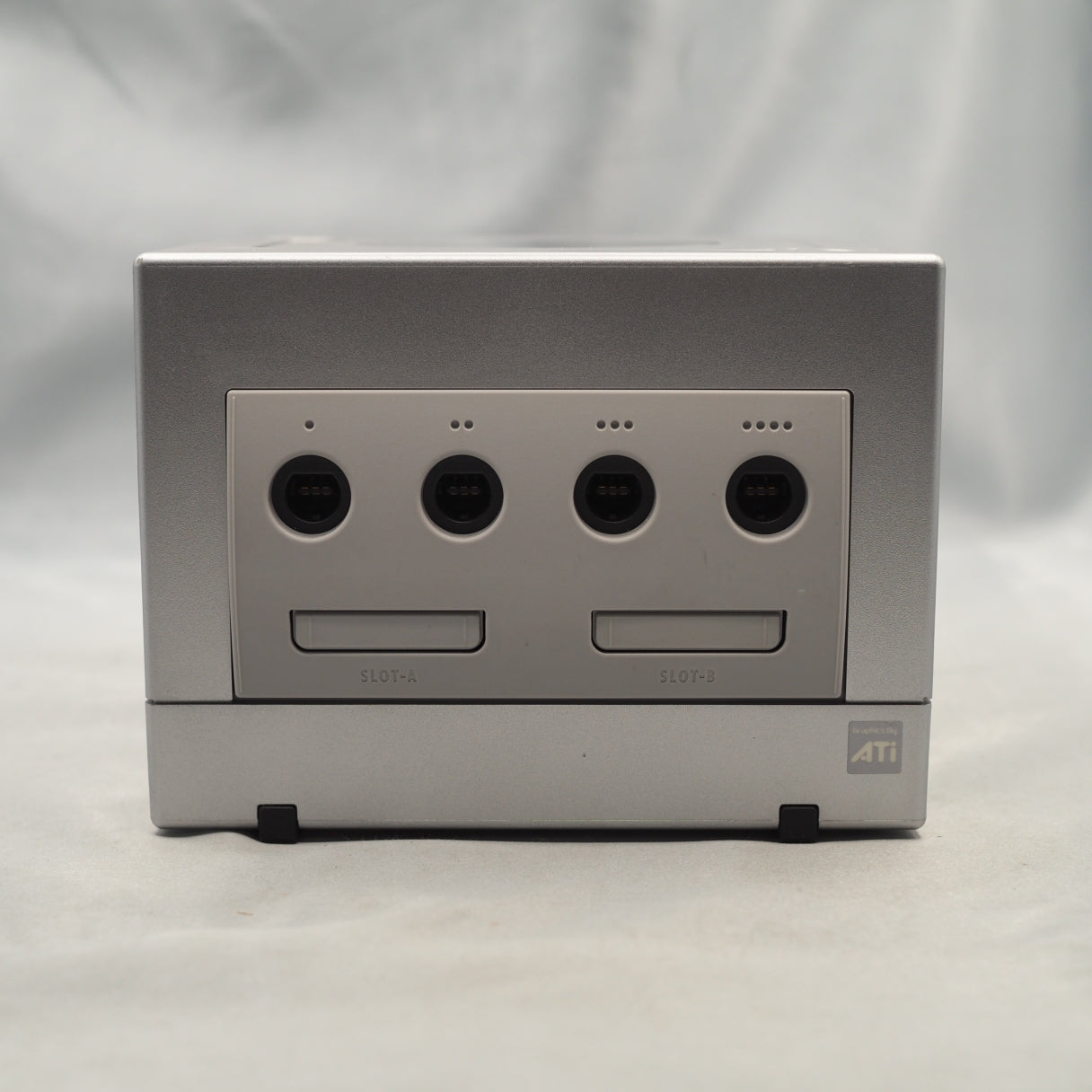 Used Nintendo GameCube Console System Silver + Game Boy Player Enjoy Plus Pack Boxed - Tested & Working