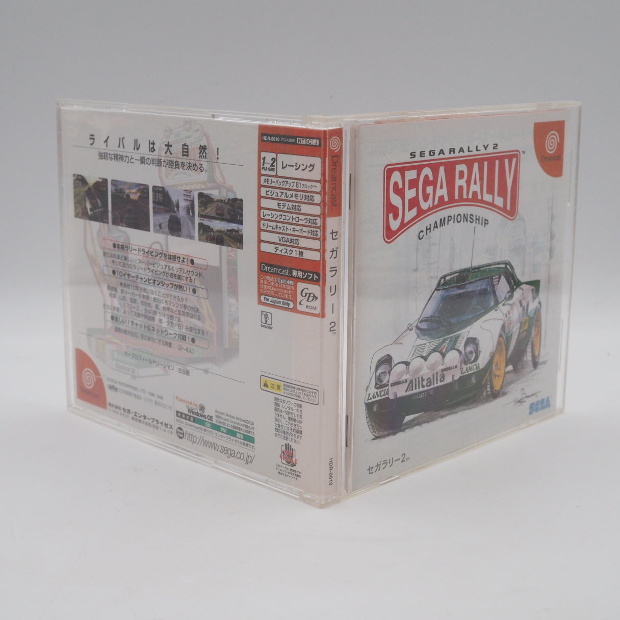 Used SEGA Dreamcast Controller HKT-7700 + Sega GT Homologation Special + Sega Rally Bundle - Tested & Working