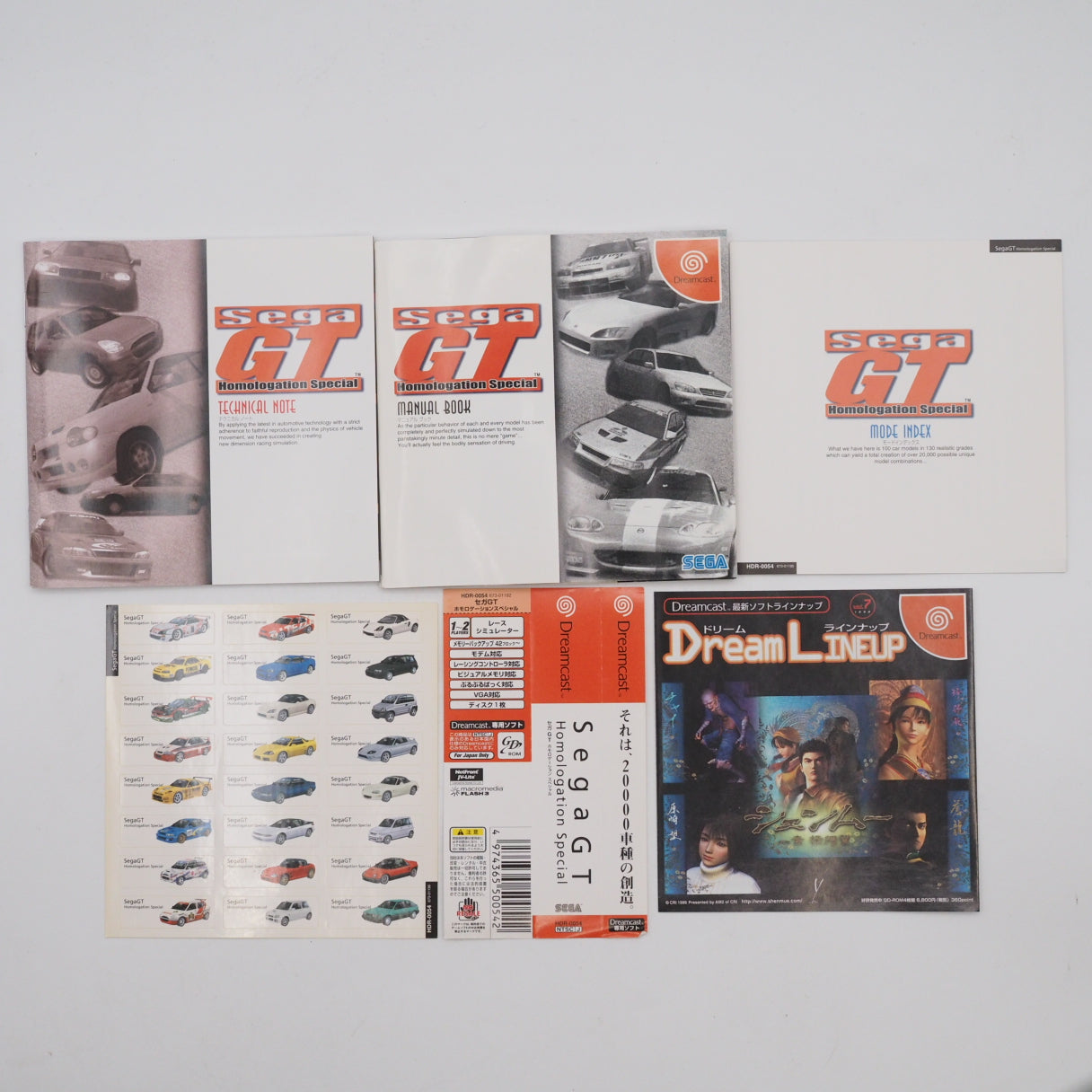 Used SEGA Dreamcast Controller HKT-7700 + Sega GT Homologation Special + Sega Rally Bundle - Tested & Working