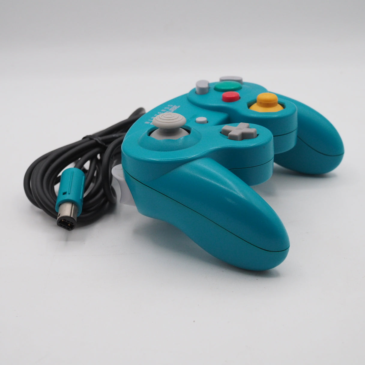 Used Nintendo GameCube Controller Emerald Blue DOL-003 Authentic - Tested & Working