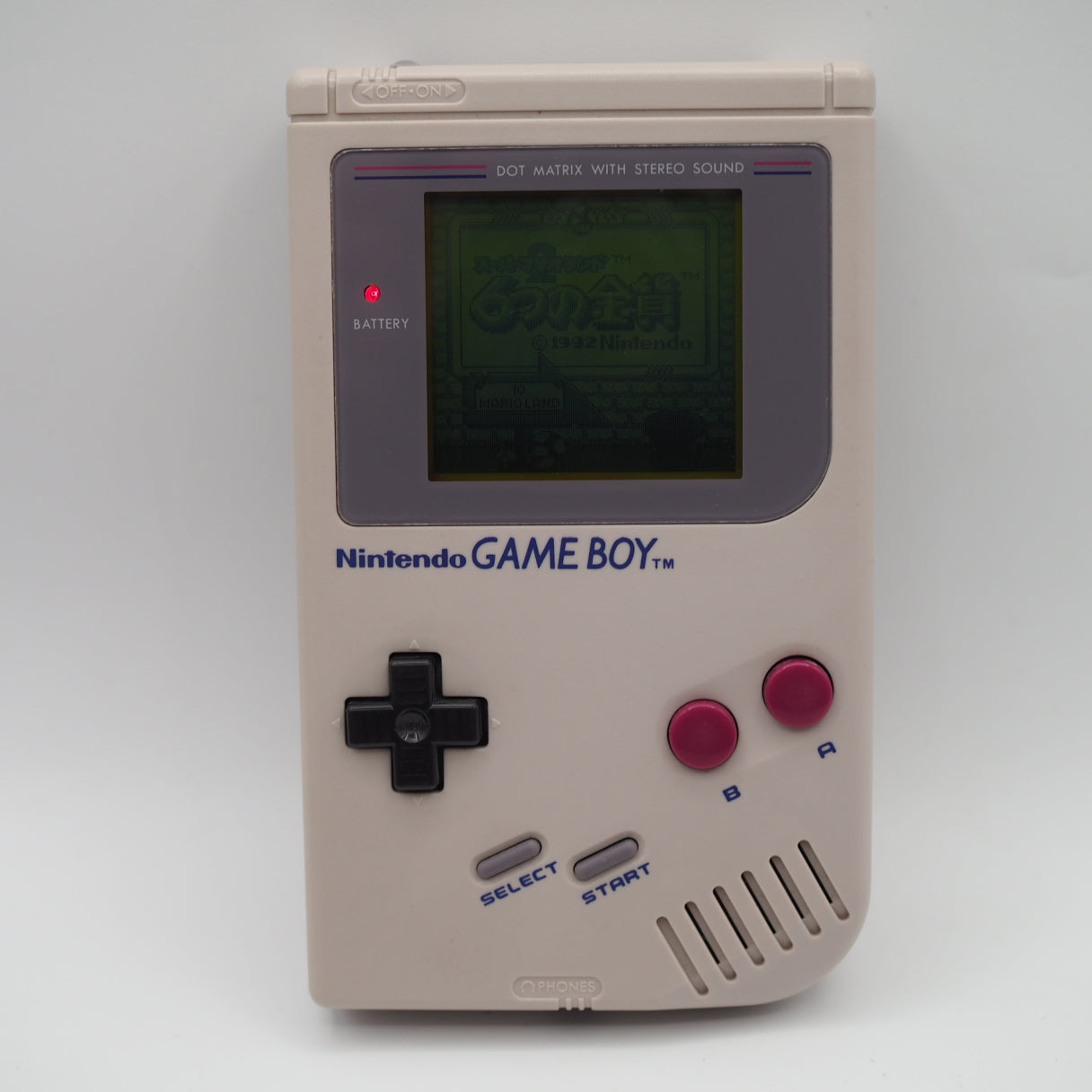 Used Nintendo GAME BOY Console DMG-01 Boxed Gray - Tested & Working — Nintendo | Enjoy Game Japan – Japanese retro console – Enjoy Game Japan