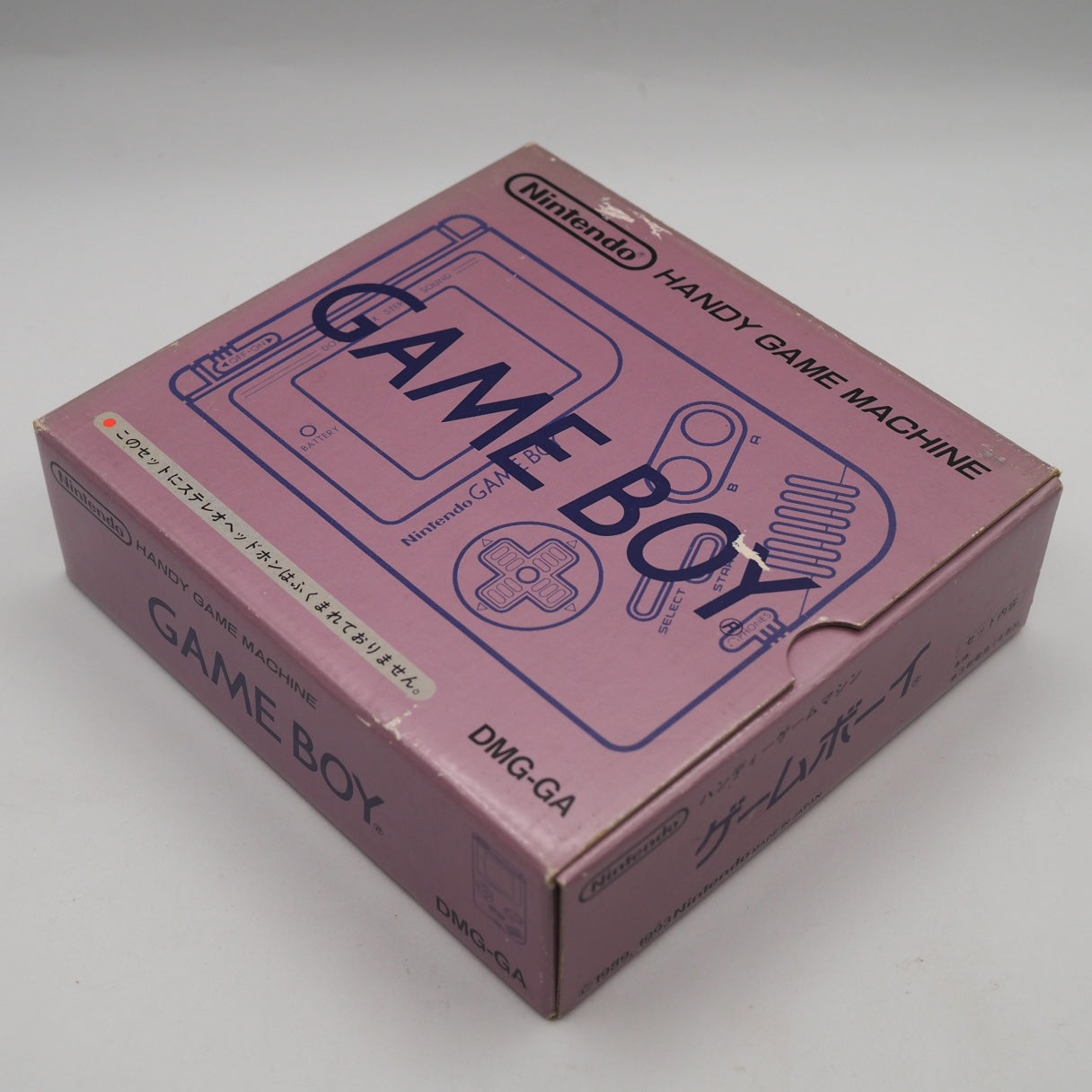 Used Nintendo GAME BOY Console DMG-01 Boxed Gray - Tested & Working — Nintendo | Enjoy Game Japan – Japanese retro console – Enjoy Game Japan