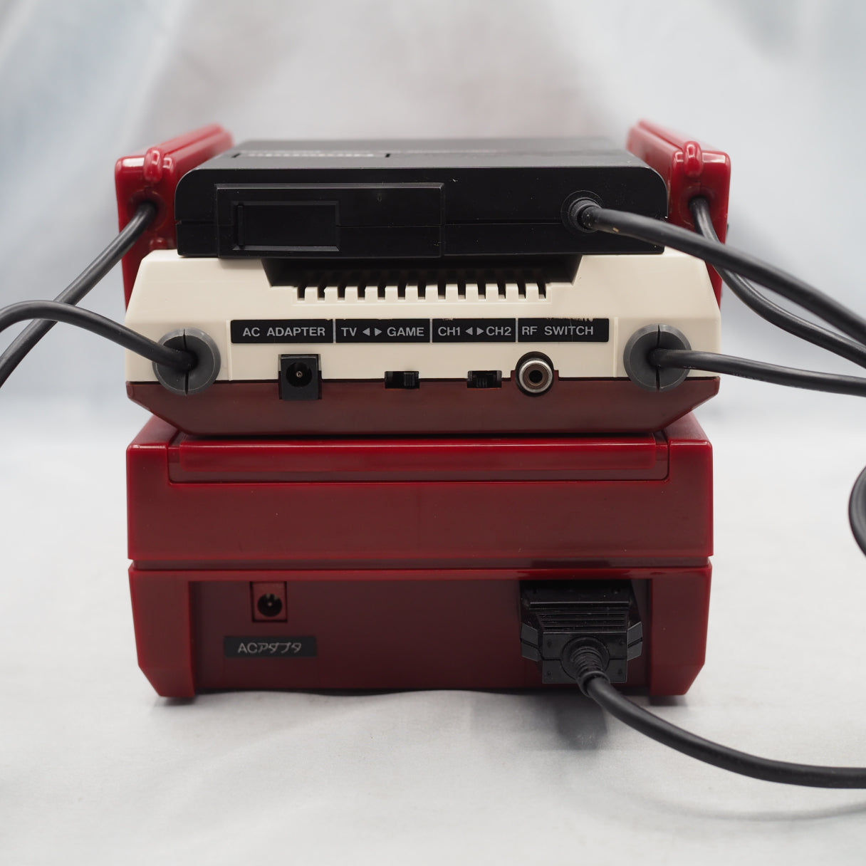 Used Nintendo Famicom & Disk System Console system SET Boxed [New Rubber Belt Replaced] - Tested & Working