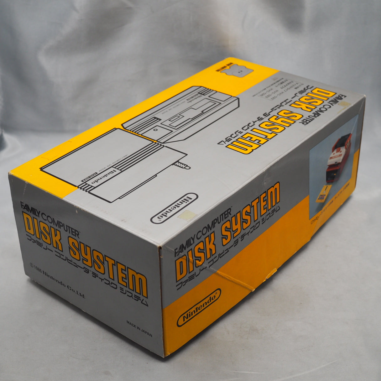 Used Nintendo Famicom & Disk System Console system SET Boxed [New Rubber Belt Replaced] - Tested & Working
