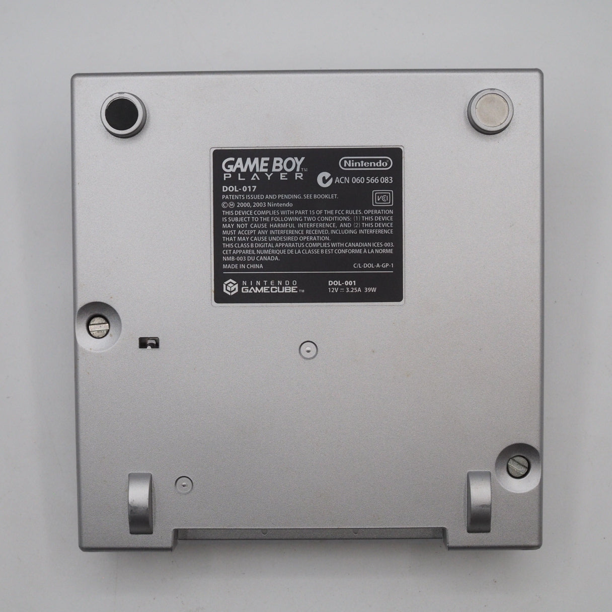 Used Nintendo GameCube Console System Silver + Game Boy Player Enjoy Plus Pack Boxed - Tested & Working