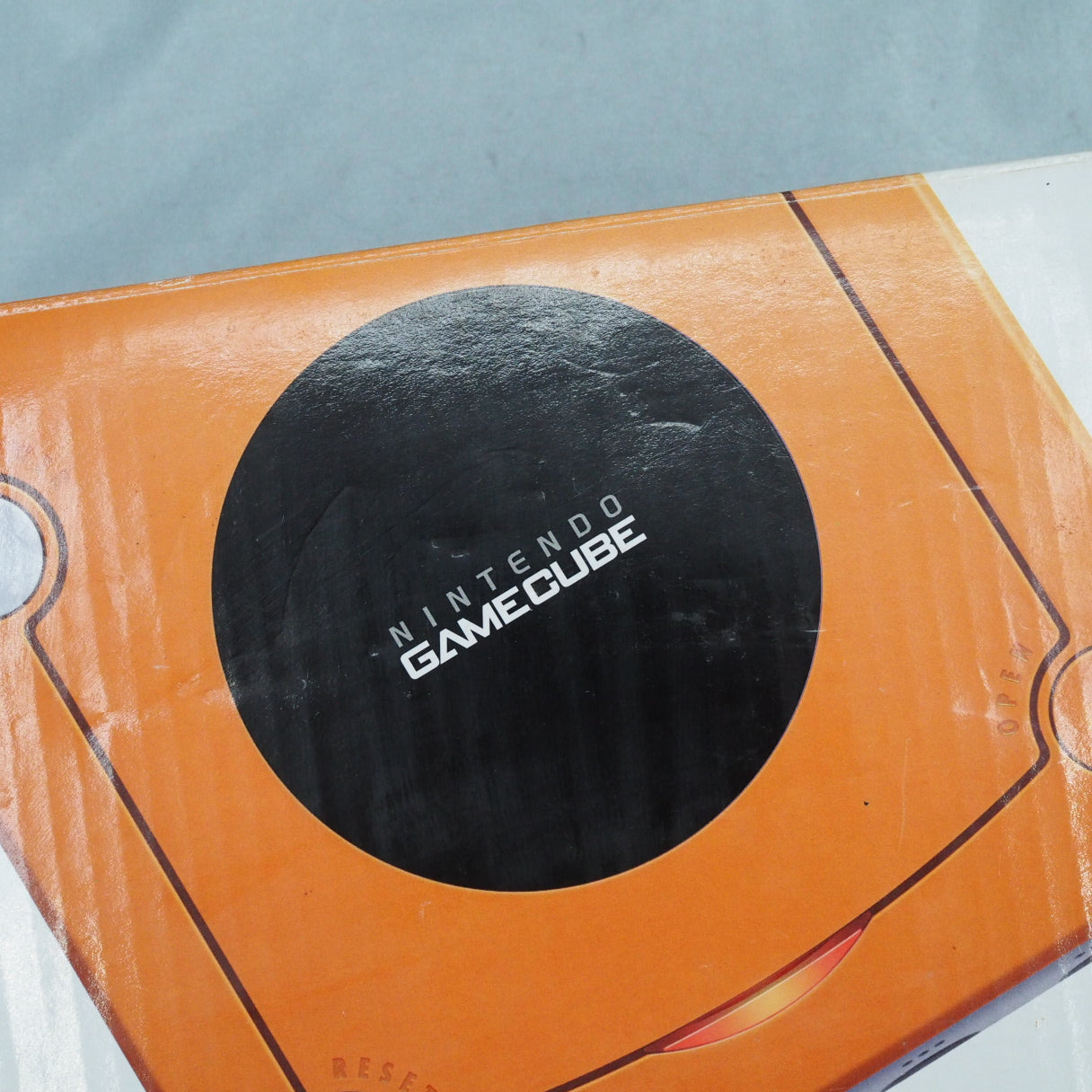 Nintendo GameCube Console System Orange Boxed DOL-001 [NTSC-J] [NTSC-U/C] [Modified]