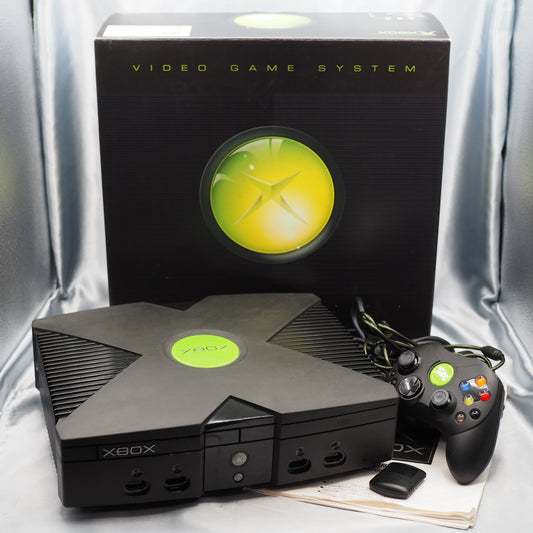 Microsoft Xbox Console system Black Boxed [NTSC-J]