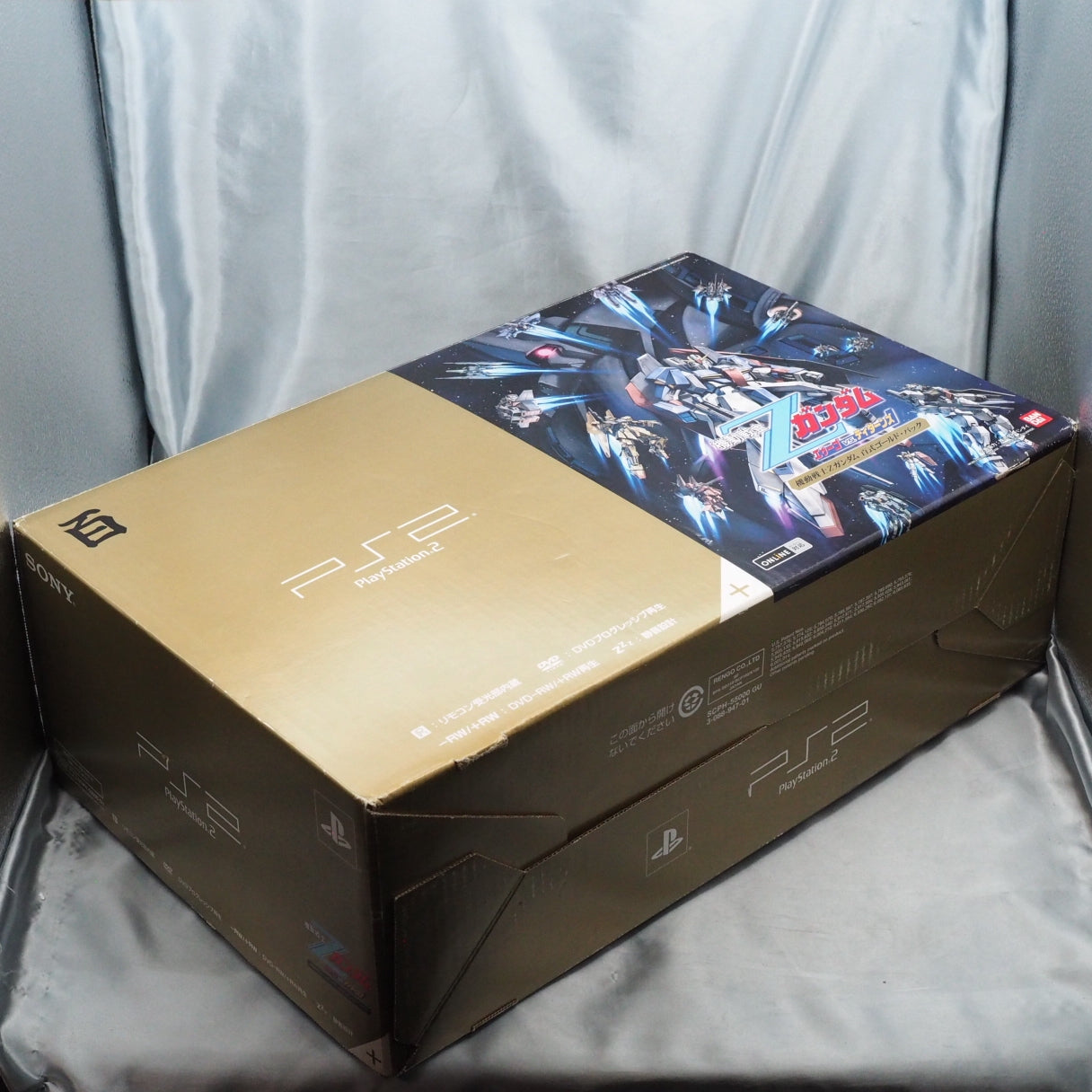 PS2 Z Gundam Hyakushiki Gold Console system SCPH-55000 Boxed [NTSC-J]