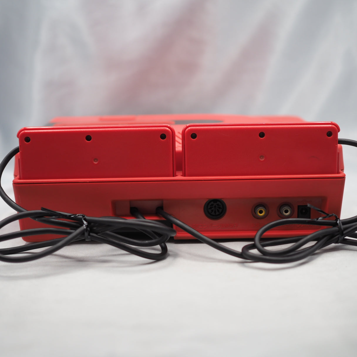 Twin Famicom Console AN-500R [New Rubber Belt replaced] + Magnetic head protection sheet SET