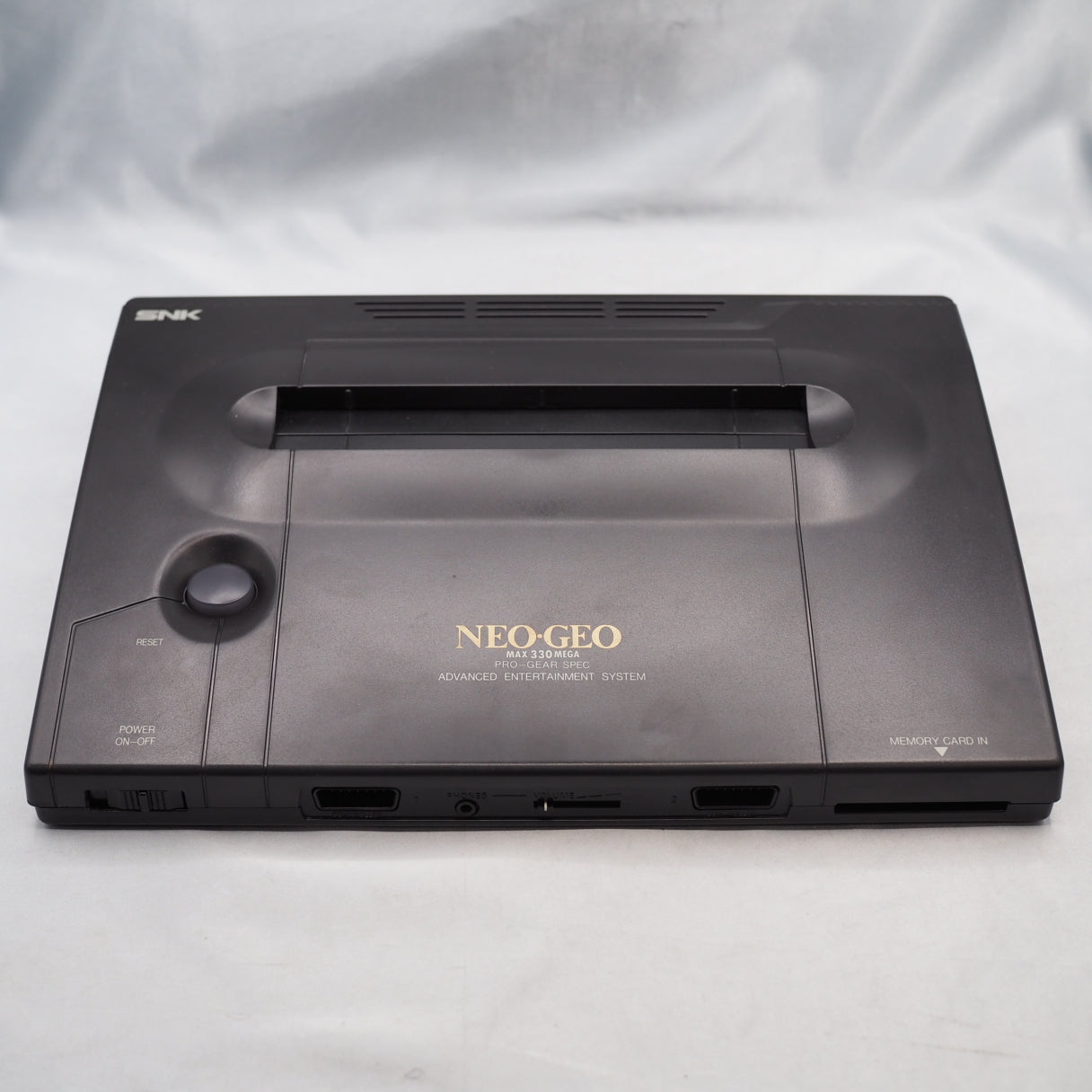 NEO GEO AES Console System UNIBIOS Boxed W/memory card [serial number match]