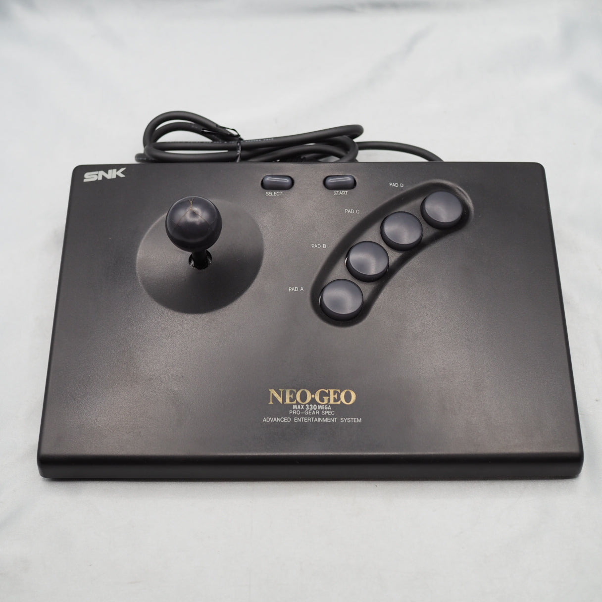 NEO GEO AES Console System UNIBIOS Boxed W/memory card [serial number match]