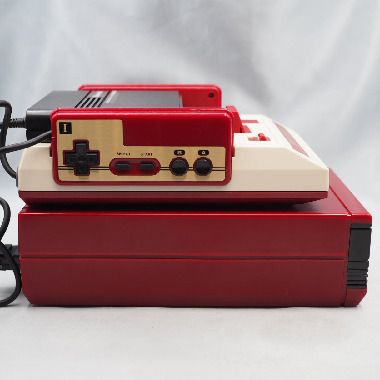 Nintendo Famicom + Disk System + 3 Games SET [Boxed]