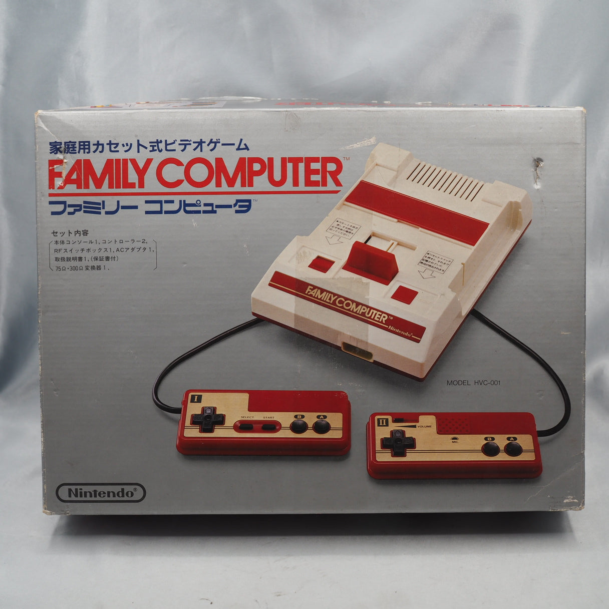 Nintendo Famicom + Disk System + 3 Games SET [Boxed]