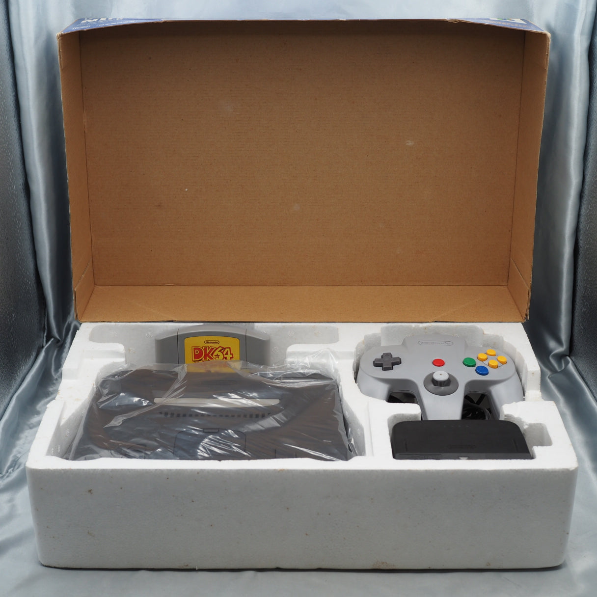 Nintendo 64 Console System Black NUS-001 Boxed + Donkey Kong 64 [NTSC-J] [NTSC-U/C] [Modified]