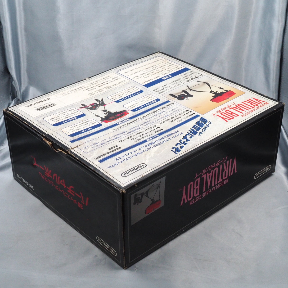 VIRTUAL BOY Nintendo 3D Display Game System Boxed + VERTICAL FORCE SET