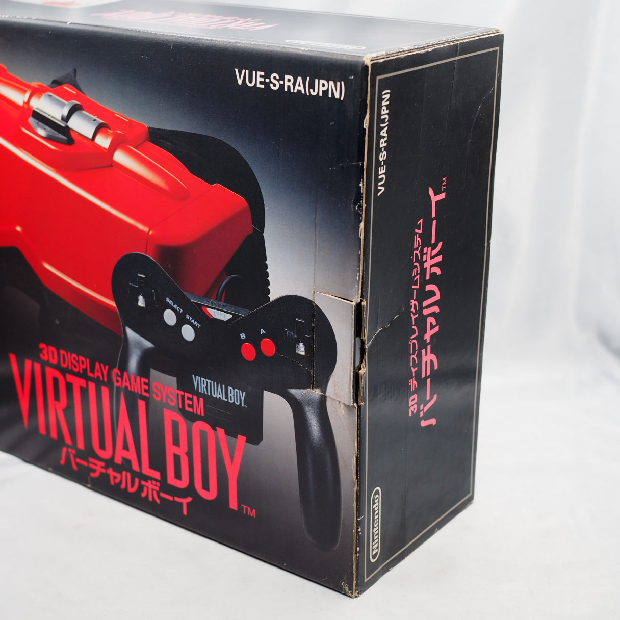 VIRTUAL BOY Nintendo 3D Display Game System Boxed + VERTICAL FORCE SET