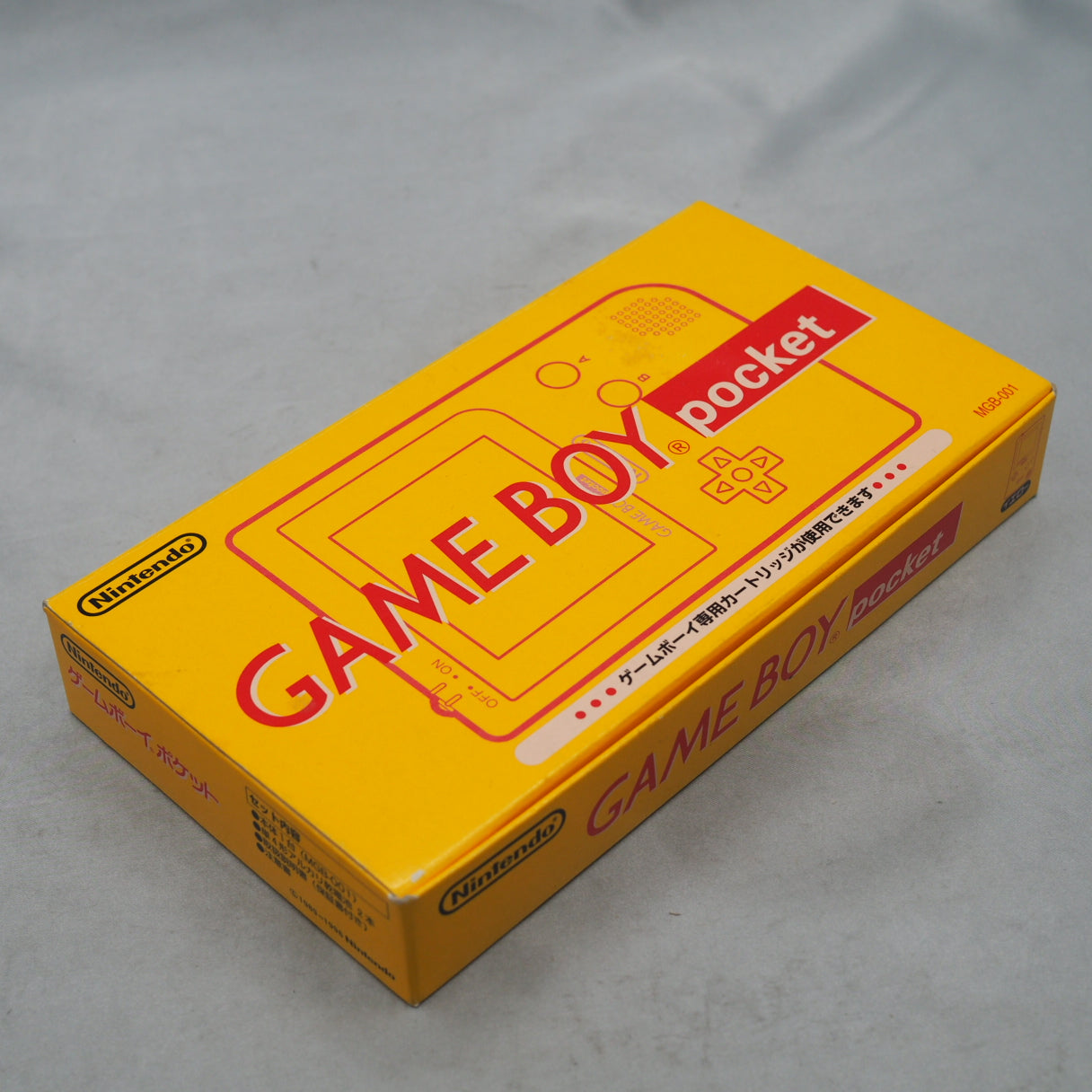 [JUNK] Nintendo GAMEBOY Pocket Console MGB-001 Boxed [Yellow]