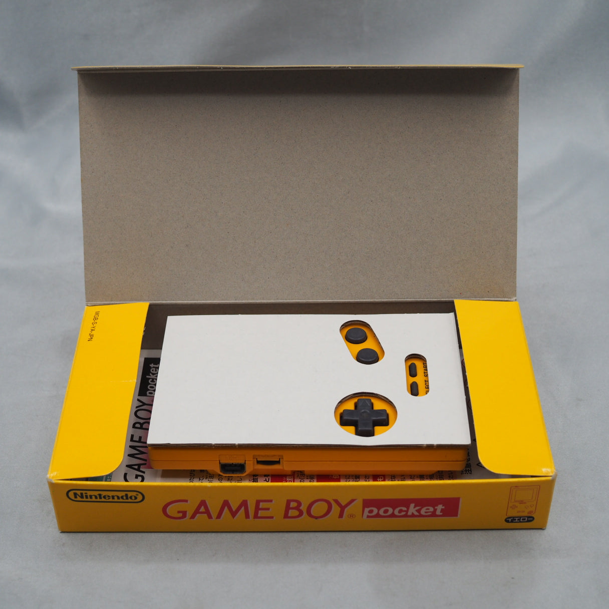 [JUNK] Nintendo GAMEBOY Pocket Console MGB-001 Boxed [Yellow]