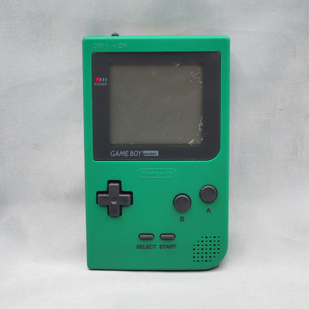 [JUNK] Nintendo GAMEBOY Pocket Console MGB-001 Boxed [Green]