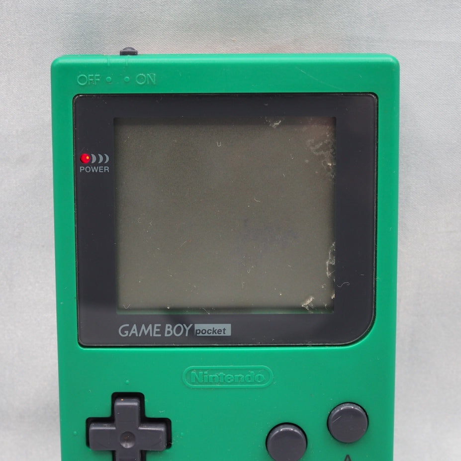 [JUNK] Nintendo GAMEBOY Pocket Console MGB-001 Boxed [Green]