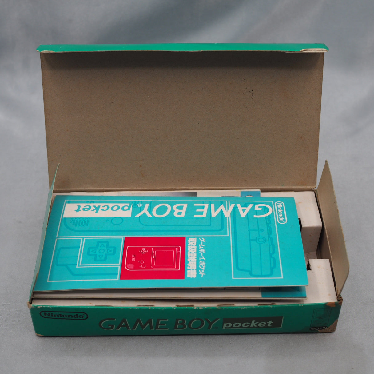 [JUNK] Nintendo GAMEBOY Pocket Console MGB-001 Boxed [Green]