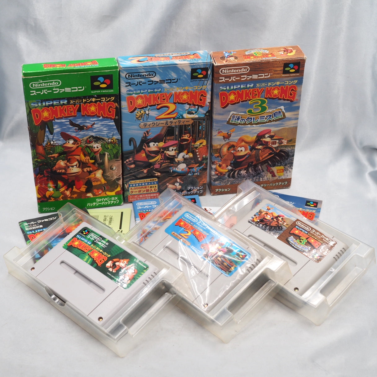 Donkey Kong 1 2 3 SET Boxed