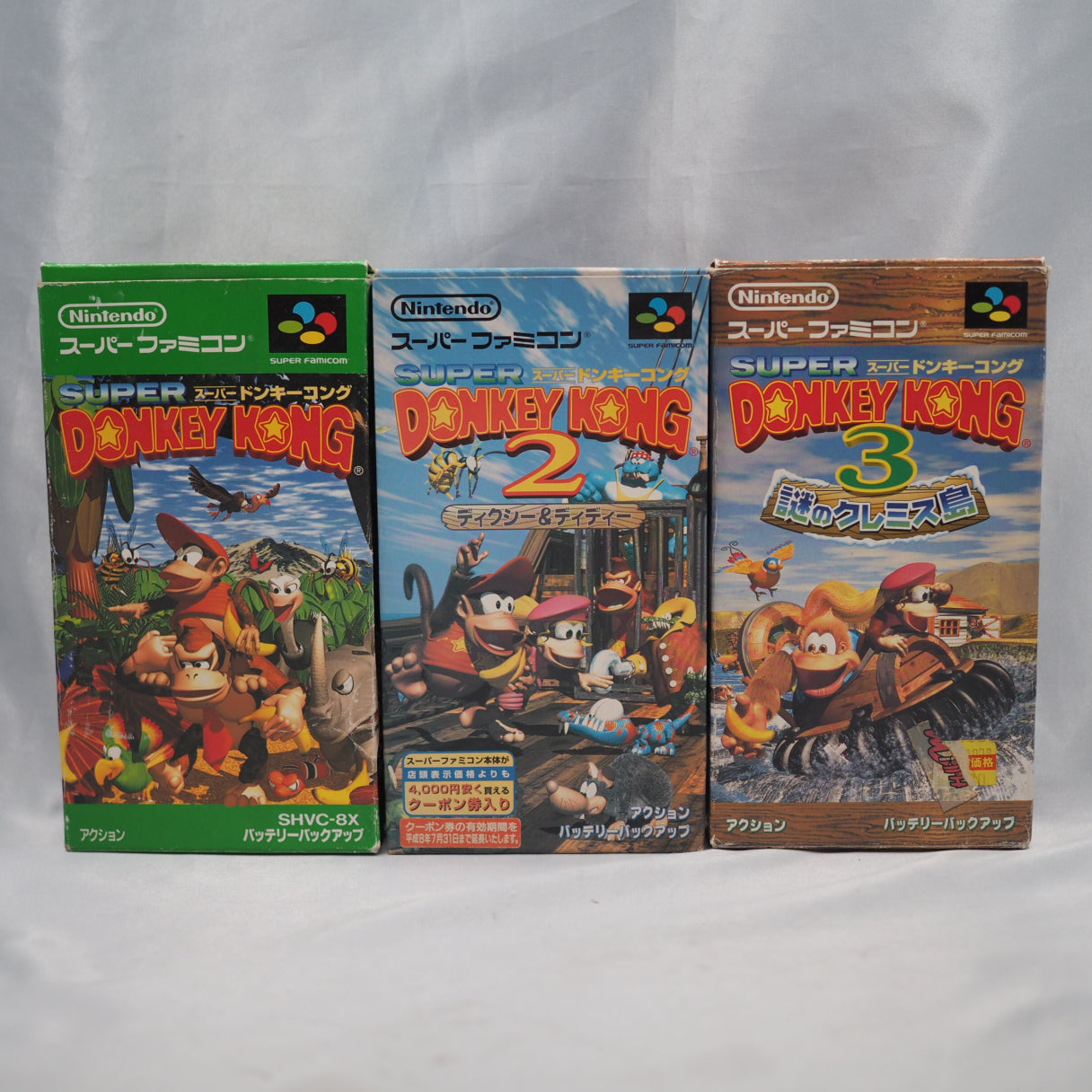 Donkey Kong 1 2 3 SET Boxed