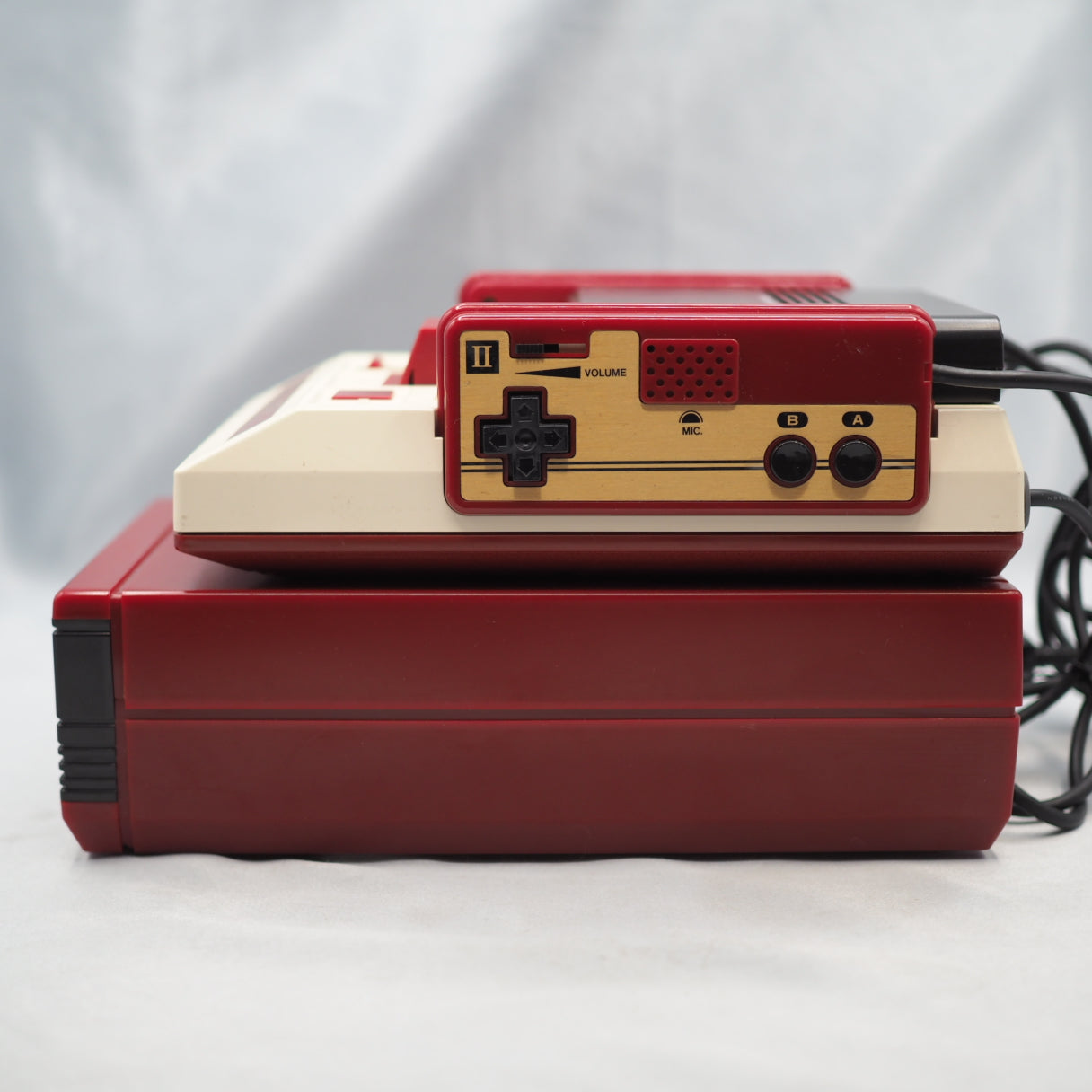 Nintendo Famicom + Disk System W/4 Games SET [Boxed]