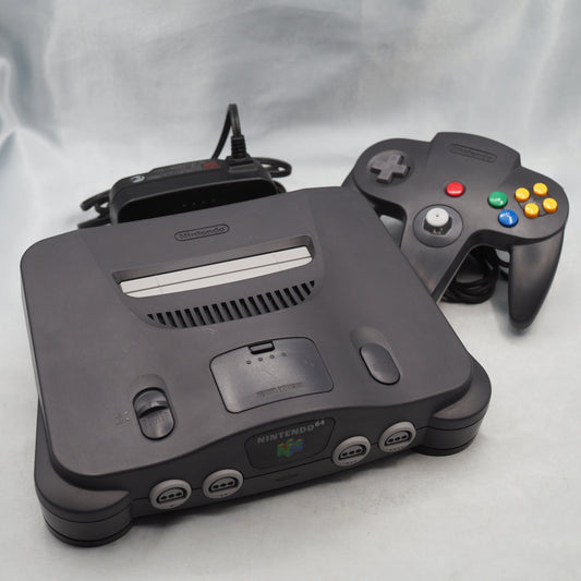 Nintendo 64 Console System Black NUS-001 [NTSC-J, NTSC-U/C]