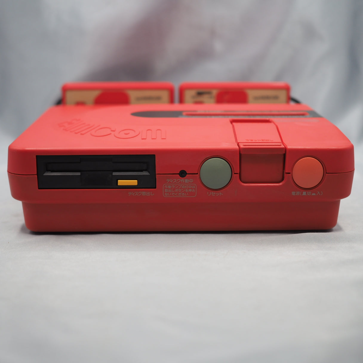 Twin Famicom Console AN-500R [New Rubber Belt replaced]